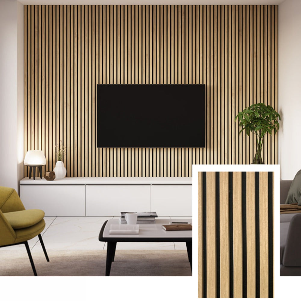 Oakscape™ Signature Acoustic Wood Panel — Heritage Oak (2.7 × 1.10 m)