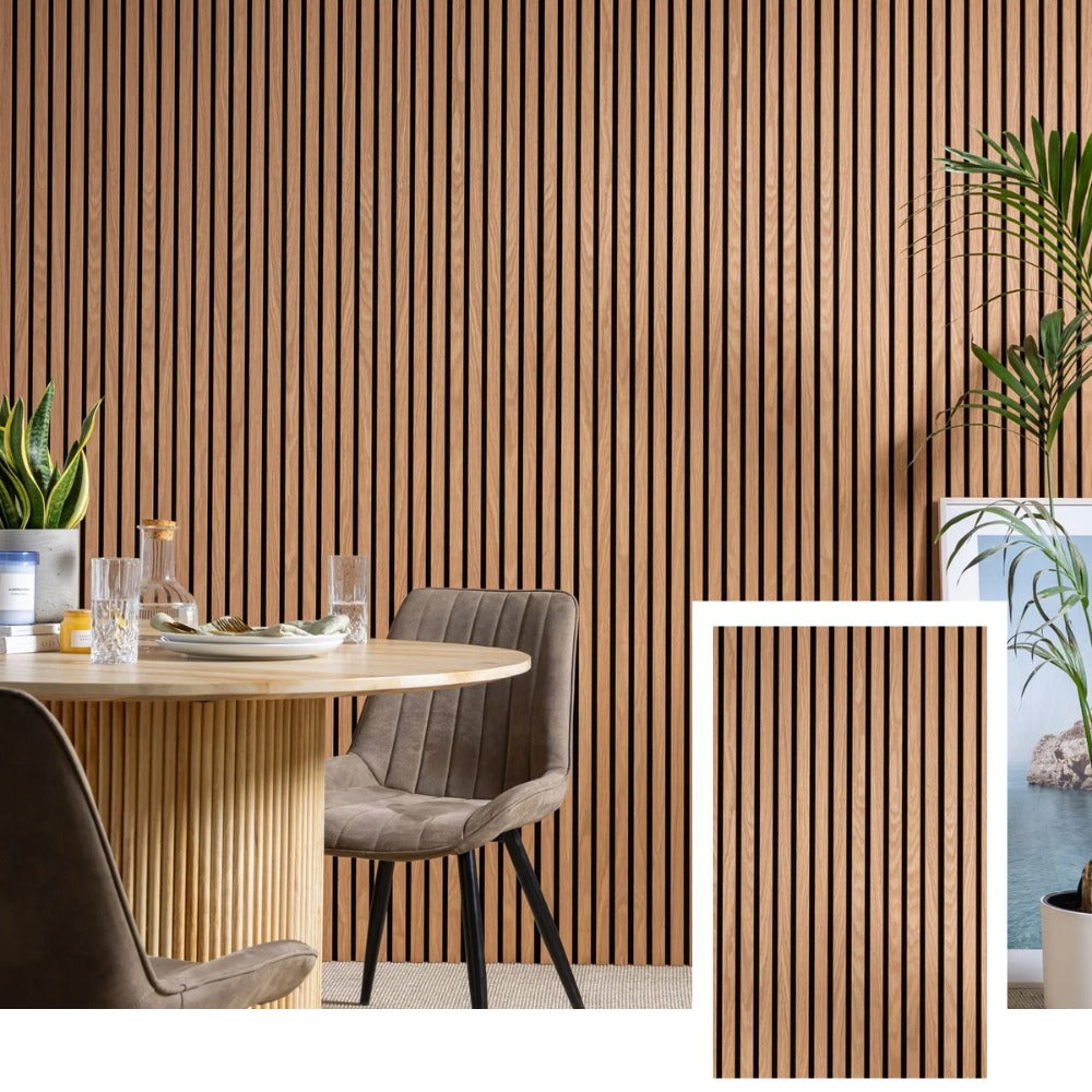 Oakscape™ Signature Acoustic Wood Panel — Heritage Oak (2.7 × 1.10 m)